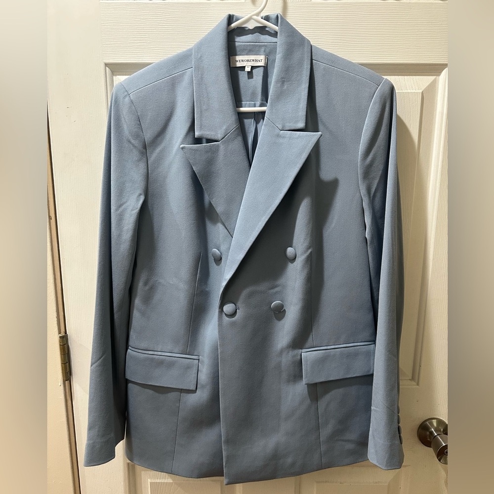 WeWoreWhat Sky Blue Balzer